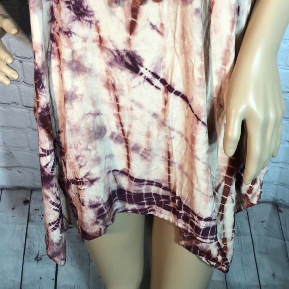 Sacred Threads Tunic Length Tie Dye Dress S - Picture 6 of 8